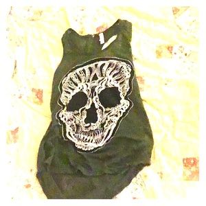 Skull tank top